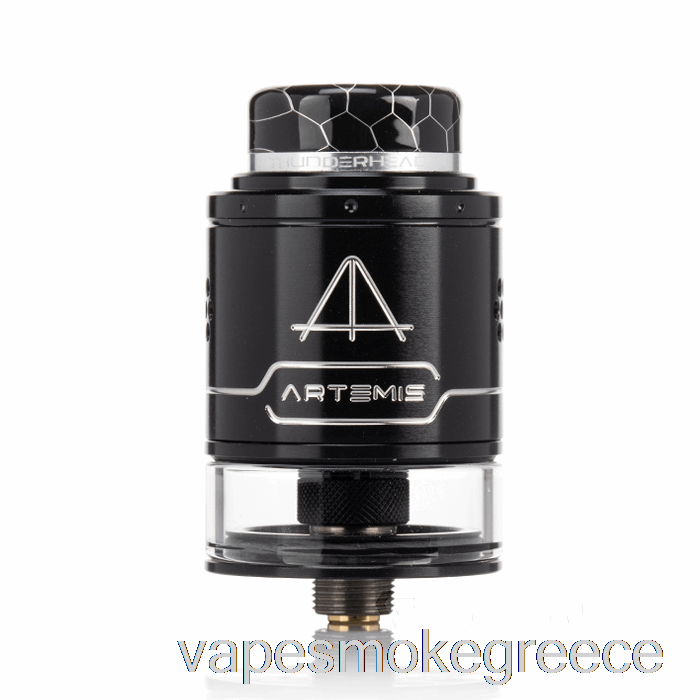 Vape Greece Thunderhead δημιουργίες Artemis V1.5 24mm Bf Rdta ασημί μαύρο